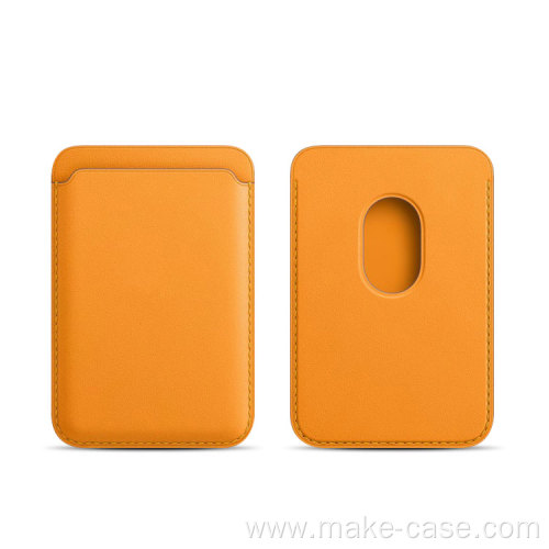 Strong Magnet Slim Genuine Leather Case